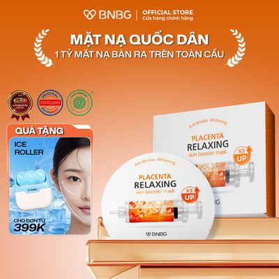 Combo 10 Mặt Nạ BNBG Tinh Chất Tăng Cường PLACENTA Hỗ Trợ Làm Dịu Và Phục HồI Da 30mlx10 (Skin)