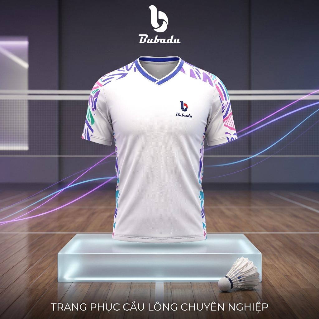 [CHÍNH HÃNG BUBADU] ÁO CẦU LÔNG BUBADU TIM CHÍNH HÃNG BUBADU Sport Top
