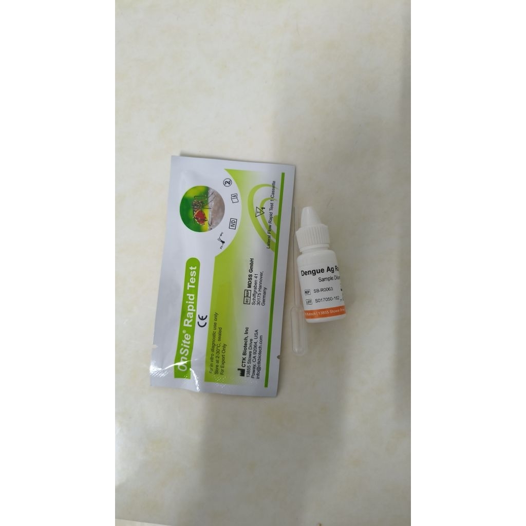 CTK Biotech onsite Dengue NS1 Ag Hộp 30 Test - Test nhanh sốt xuất huyết ns1 hộp 30 test