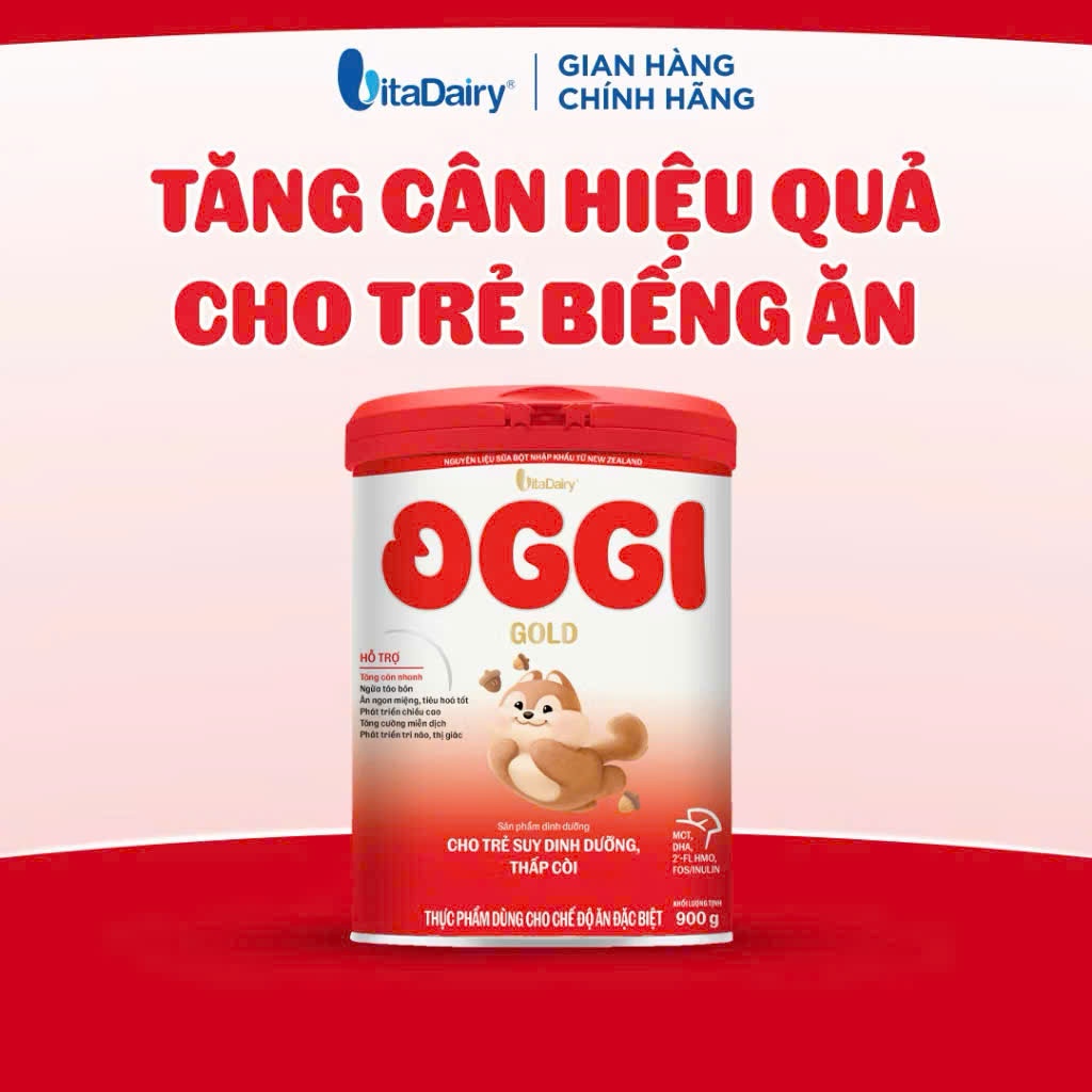 Oggi Gold - Tăng Cân Nhanh - Ngừa Táo Bón