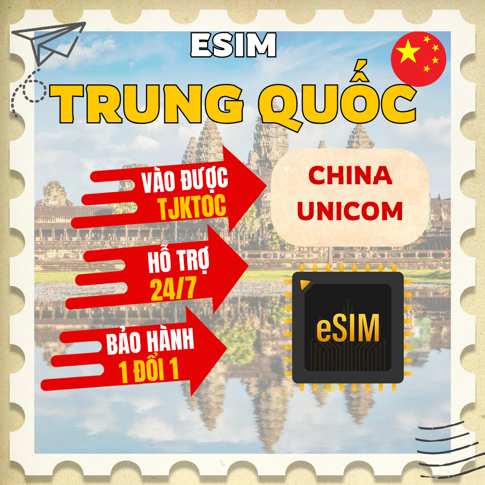 Sim Trung Quốc không chặn App Tjxtox mạng China Unicom không cần VPN, dùng không giới hạn