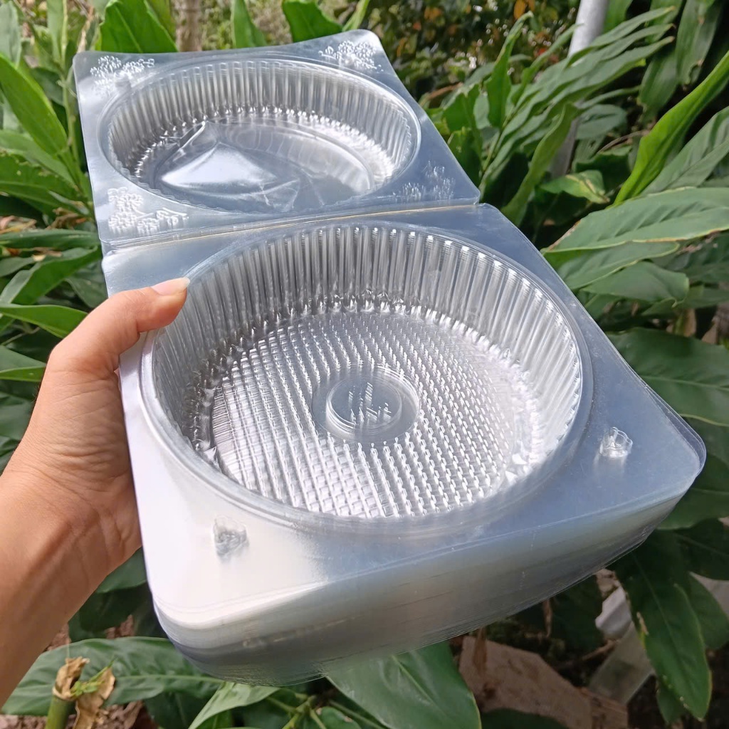 BAO 600( H28-H29) hộp nhựa tròn trong suốt đựng bánh bông lan, rau câu,... Mã sản phẩm: H26-H28-H29