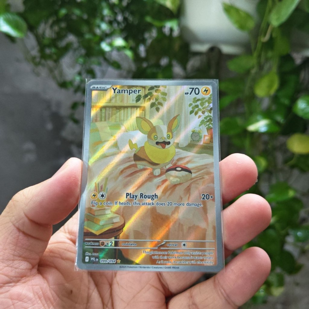 Thẻ Pokemon Yamper 099/094 Illustration Rare