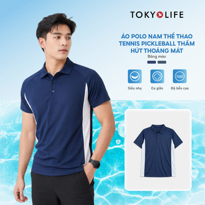 [NEW] Áo Polo nam Ultra Active Pro thể thao cổ bẻ regular fit thấm hút thoáng mát TOKYOLIFE 40006045