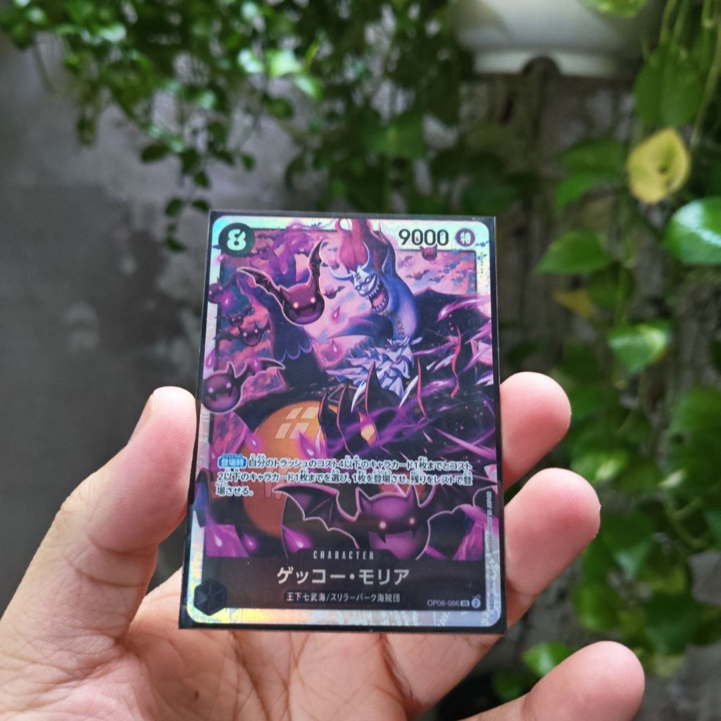 Thẻ One Piece Japanese Gecko Moria OP06-086 SR
