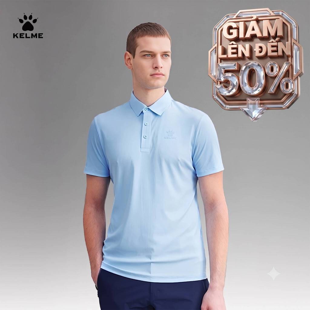 Áo Polo Thể Thao Kelme 8351PL1050 - Áo Polo Nam Mặc Hàng Ngày