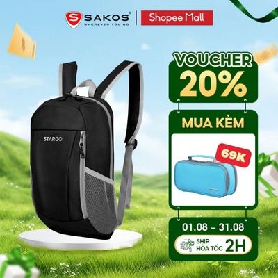 Balo Du Lịch Thời Trang Unisex STARGO LIGERO Size M Nhiều Màu, Thiết Kế Tối Giản, Hiện Đại