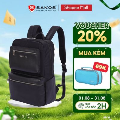 Balo Laptop Du Lịch Thời Trang Cao Cấp SAKOS MAXIM 15.6 Inch (15.6")