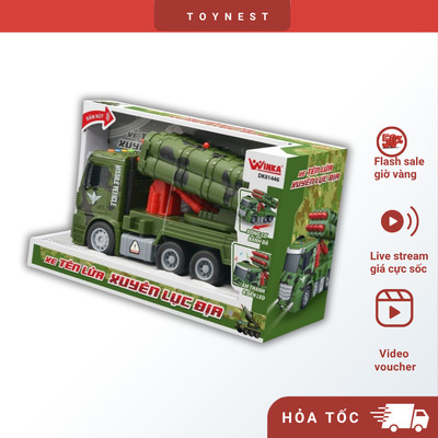 Đồ Chơi DUKA: Xe Tên Lửa Xuyên Lục Địa DK81446