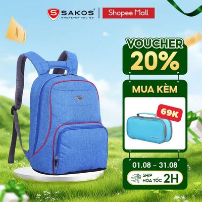 Balo Laptop STARGO FARAH 14 Inch Nhẹ Gọn Kiểu Dáng Năng Động Chia Tách Ngăn Thông Minh