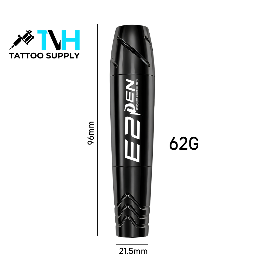 Máy Pen E2 MINI - Phiên Bản Logo Chữ Nổi - Pen E2 MINI Siêu Nhỏ - Sử Dụng Xăm Hình Nghệ Thuật Tattoo