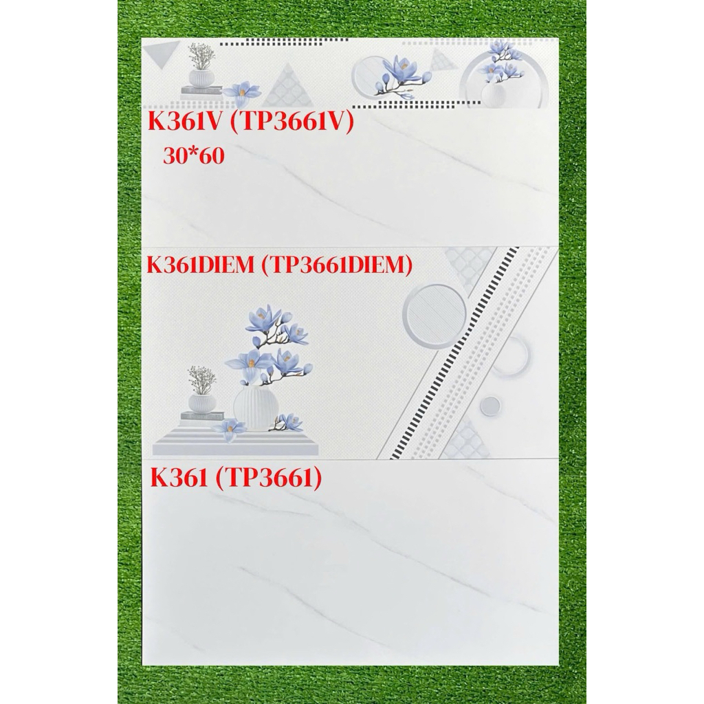 gạch ốp tường 30x60 men bóng cao cấp 1T=1.44 mét