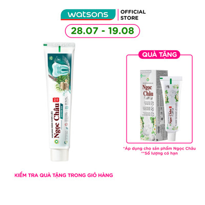 Kem Đánh Răng Dược Liệu Ngọc Châu Chuyên Gia 100g