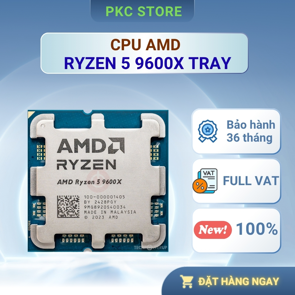 Bộ vi xử lý - CPU AMD Ryzen 5 9600X ( Tray ) ( Full VAT )