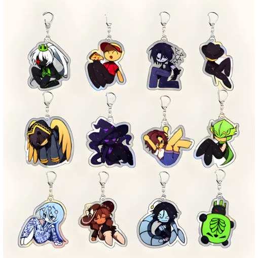 Forsaken Keychains, Forsaken Game Character Keychain For Bags, Keys, Gifts