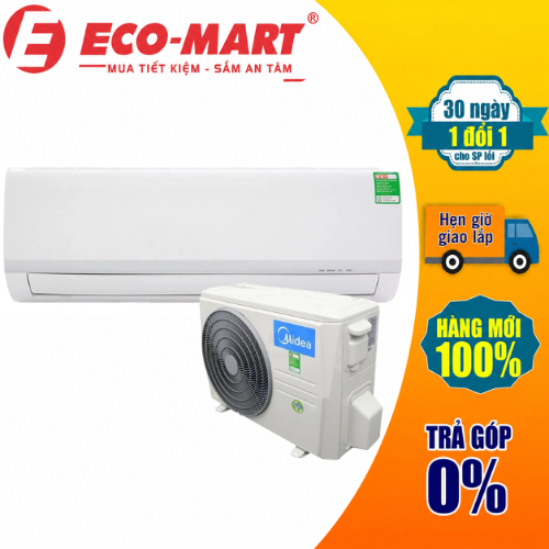 MSAFII-18CRN8(I/O) Điều hòa Midea 1 chiều 18.000Btu MSAFII-18CRN8, máy lạnh 2hp