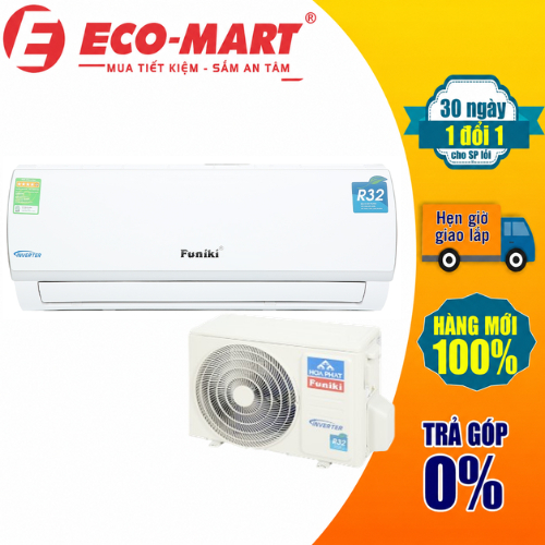 HIC09TMU(I/O) Điều Hòa Funiki 1 chiều Inverter 9.000Btu, máy lạnh HIC09TMU 1hp