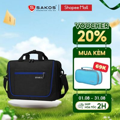 Cặp Đa Năng STARGO GENIX 11 Đựng Laptop 15.6 Inch Thiết Kế Ngăn Chứa Khoa Học Chất Liệu Polyester Bền Bỉ