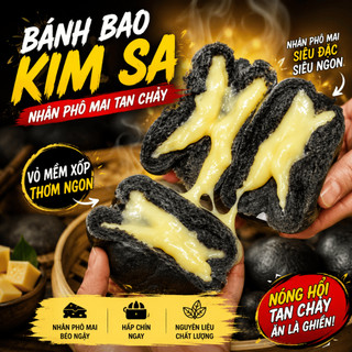 Bánh Bao Thọ Phát\Chay Than Tre Phô Mai 50g - 1 Cái