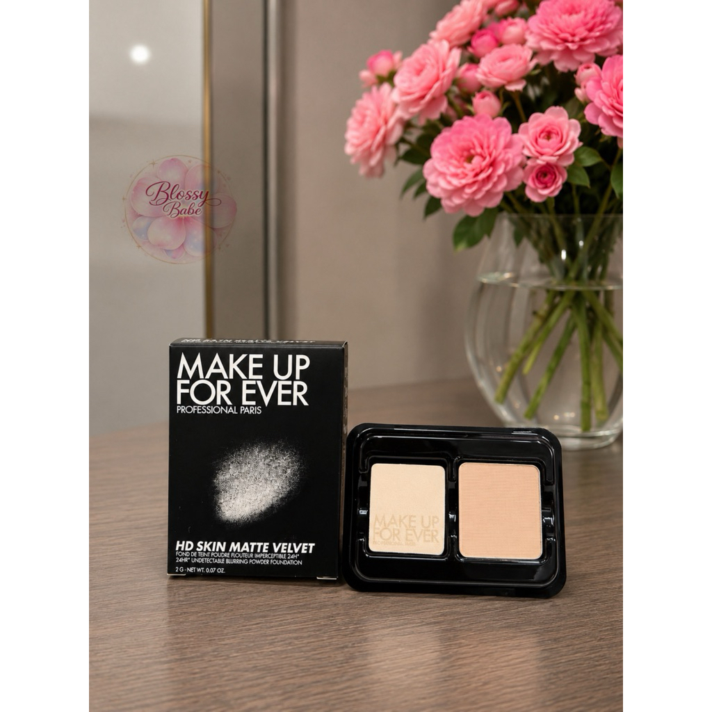 ✨ MAKE UP FOR EVER HD Skin Matte Velvet Powder Foundation Mini 2g ✨