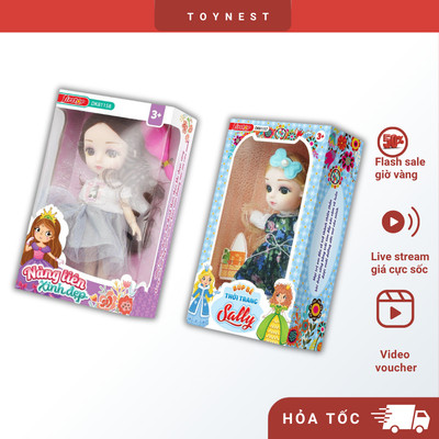 Đồ Chơi DUKA: Búp Bê Thời Trang Sally/ Nàng Tiên Tóc Mây/Nàng Tiên Xinh Đẹp