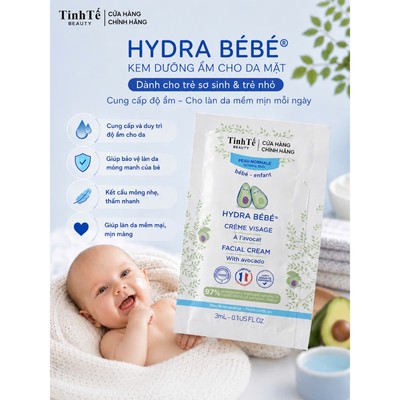 (Hàng tặng không bán) Kem Dưỡng Da Mặt Cho Trẻ Sơ Sinh & Em Bé Da Thường Mustela HYDRA BÉBÉ FACIAL CREAM 3ML