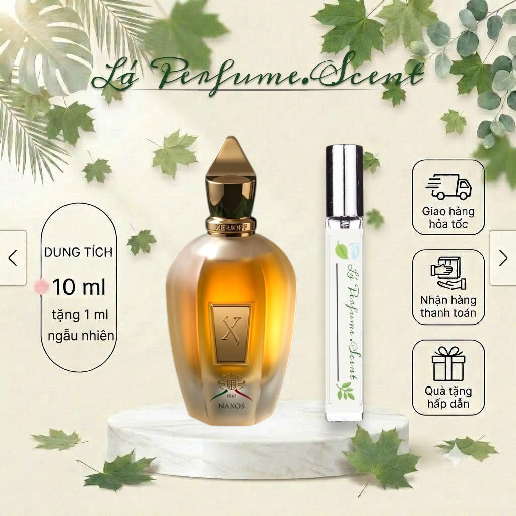 🌿Nước Hoa Unisex Xerjoff Naxos 1861 Eau De Parfum (EDP)10ml