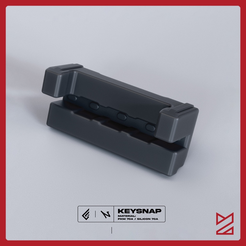 GEON x NUXROS Keysnap - Phụ kiện thay đổi kiểu mount và cảm giác gõ phím cơ