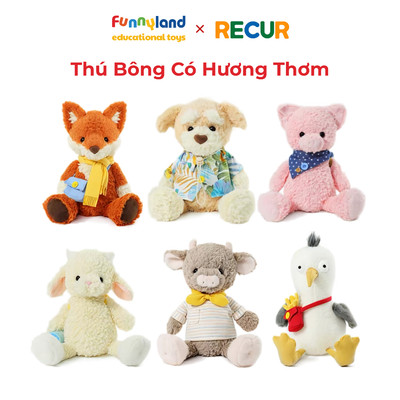 Recur Thú Bông Có Hương Thơm - Mềm Mịn An Toàn Cho Bé