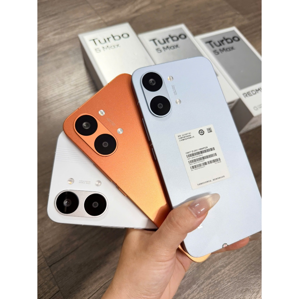 Điện thoại REDMI Turbo 5 Max (bản Nội Địa) Ram 12-256gb NEW SEAL MỚI 100%
