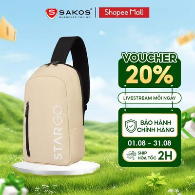 Túi Đeo Chéo STARGO RINZA Polyester Chống Nước Siêu Nhẹ Đựng Máy Tính Bảng 7- 9 Inch