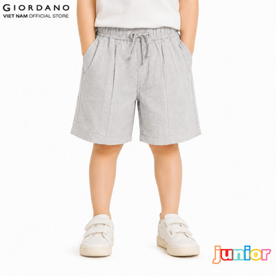 GIORDANO Quần Shorts Linen Trẻ Em  3014232