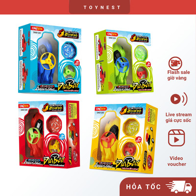 Đồ Chơi DUKA: Con Quay Ánh Sáng - Đĩa Bay