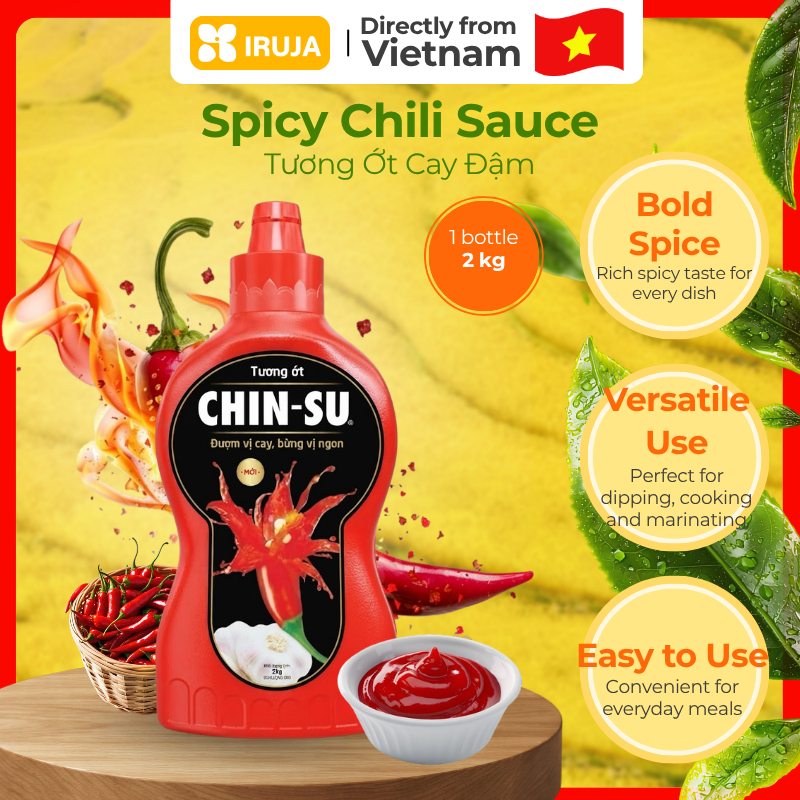 [IRUJA] Vietnam Tương Ớt Chin-su Chai 2kg