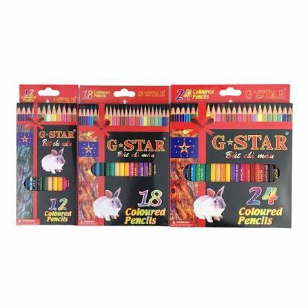 Bút chì màu 18 màu / 24 màu GSTAR