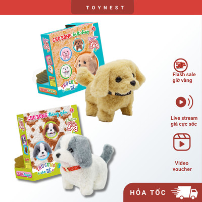 Đồ Chơi DUKA: Thú Cưng Cho Bé - Chó Bông Biết Chạy/ Chó Bông Đáng Yêu