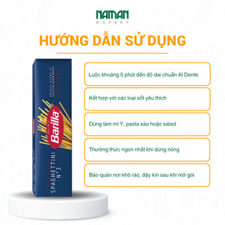 Mì Ý Barilla Số 3 500G - Nam An Market