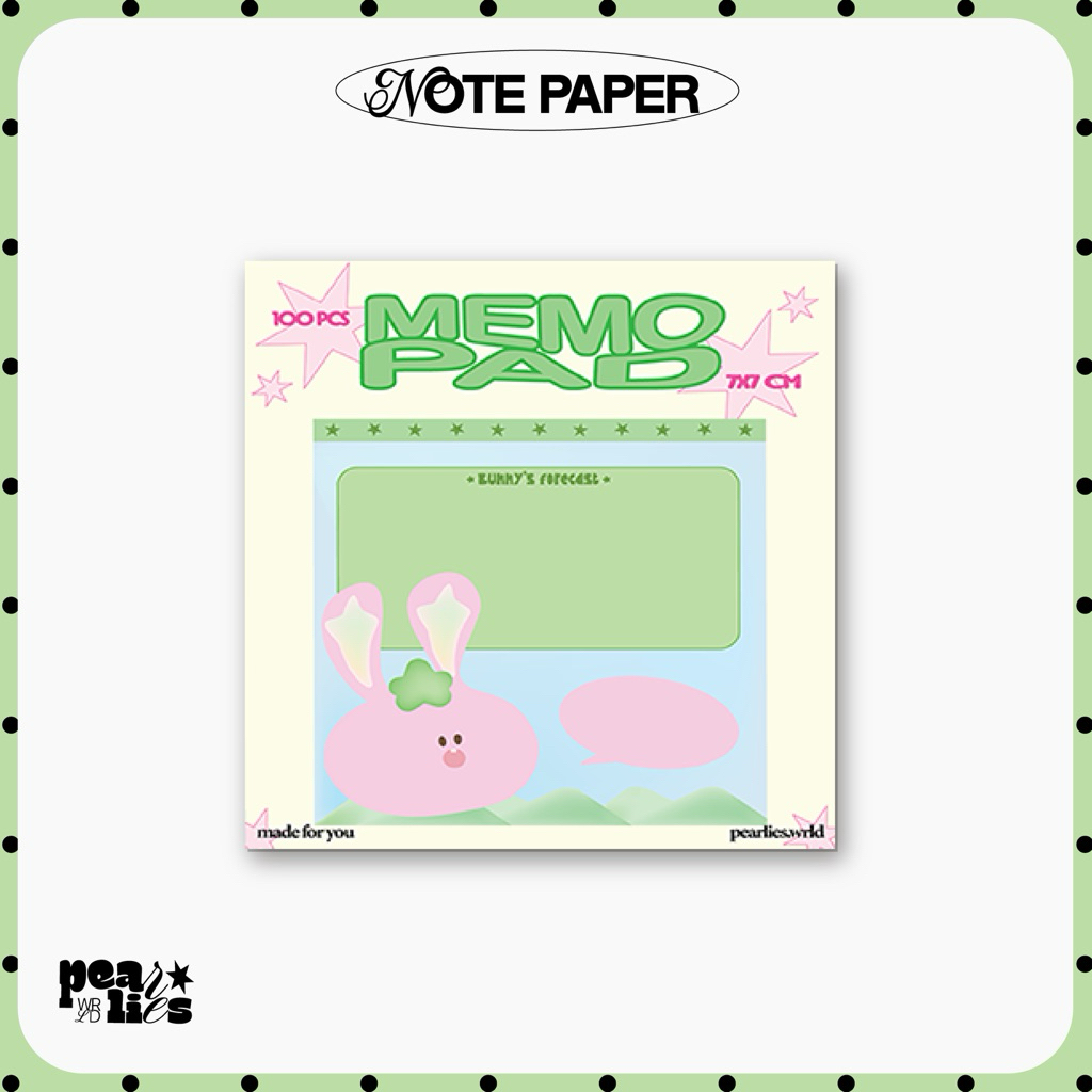 Giấy note xé bunny's forecast 🐰 | pearlies.wrld