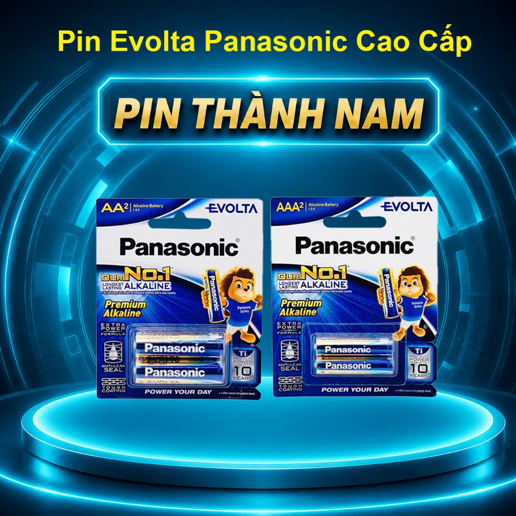 Pin Evolta Panasonic AA / AAA Cao Cấp Siêu Bền - Loại Pin Tốt Nhất