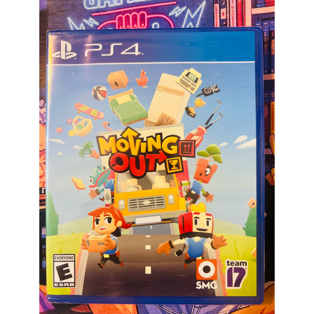 Đĩa Game PS4 : Moving Out