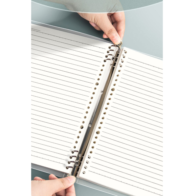 Sổ còng B5 bìa nhám 8 chấu + 50 tờ giấy klong 100gsm