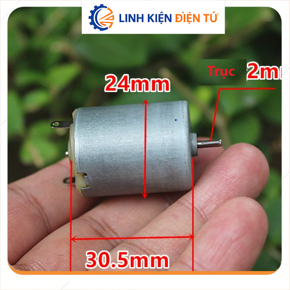 [Linh Kiện Điện Tử][G64] Động Cơ DC Motor 280