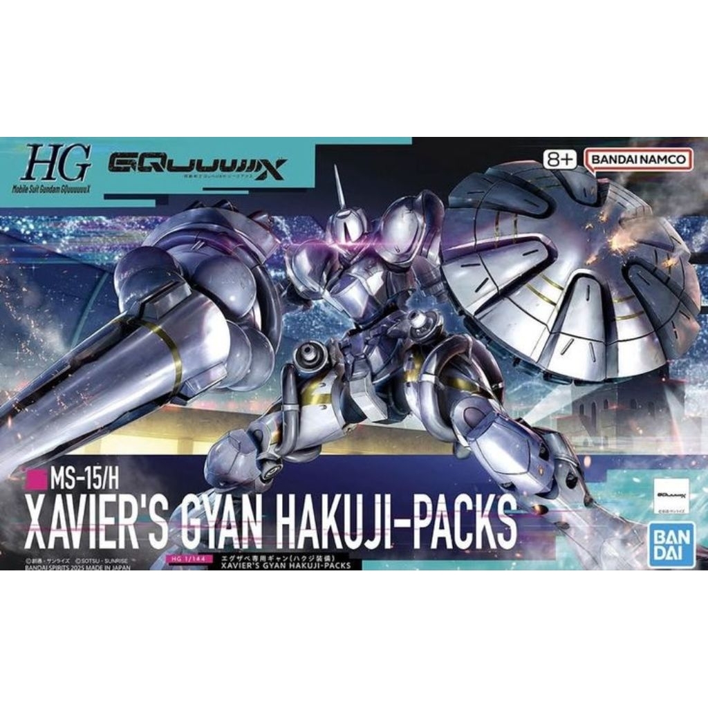 Mô hình lắp ráp BANDAI HG Xavier's Gyan Hakuji-Packs