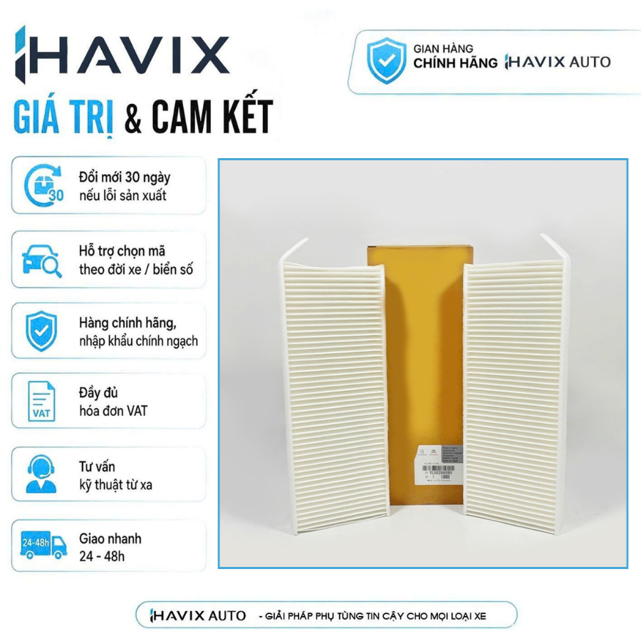 Lọc gió điều hòa PG 3008, 5008 đời 2016-2020