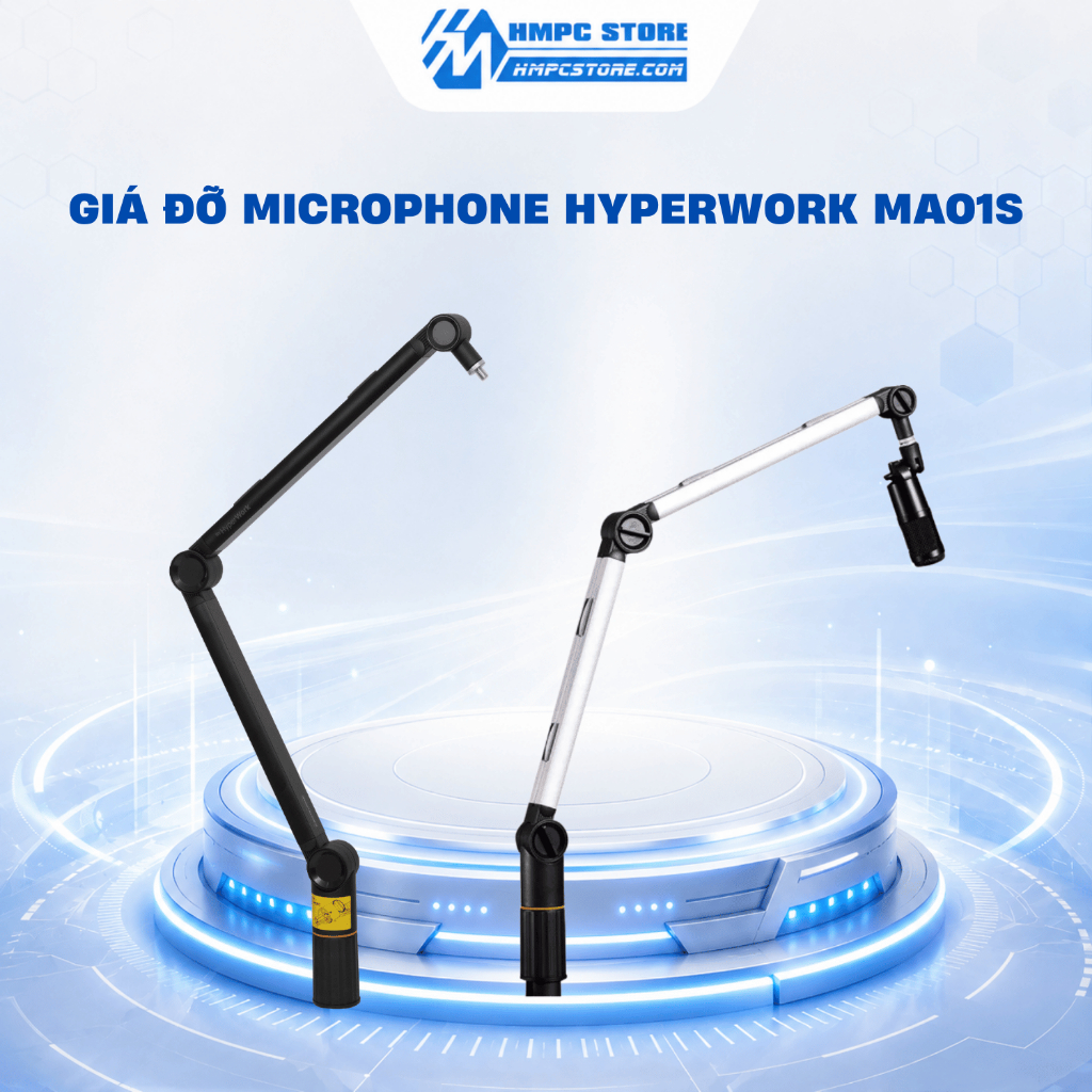 Giá đỡ Microphone HyperWork MA01S | Hàng chính hãng