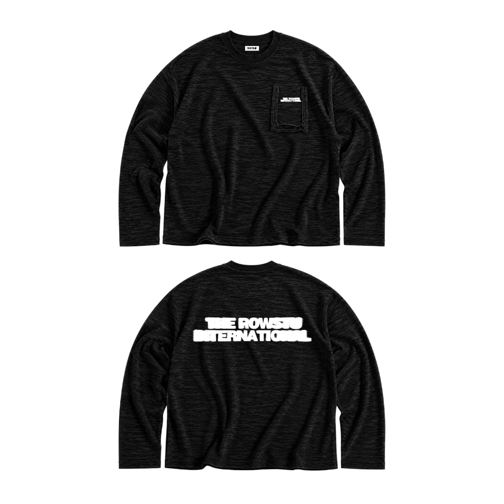 [TÚI RÁCH] THEROW Áo Thun Tay Dài - Tay Ngắn Cotton Xược Slub Long Sleeve  Form Rộng Cổ Tròn Unisex Nam Nữ - TTDTUI02 | BigBuy360 - bigbuy360.vn