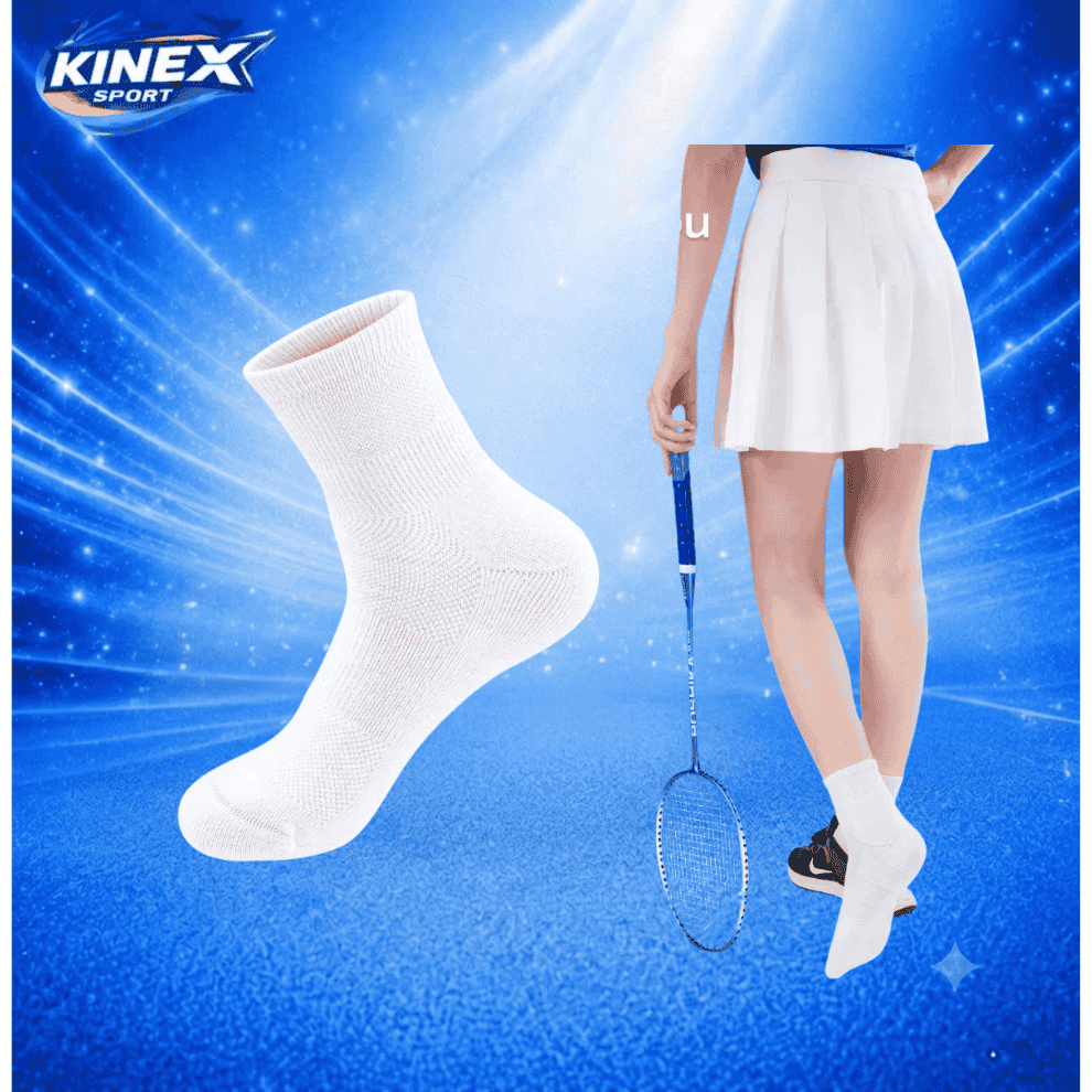 Tất Nữ Cầu Lông Thể Thao Cầu Lông Cực Dày Upper You Co Dãn Linh