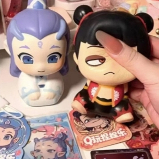 (Kèm Card-Sẵn)Squishy Na Tra X Ngao Bính, Na Tra Chi Ma Đồng Giáng Thế 2/The Legend Of Nezha/Na Tra 