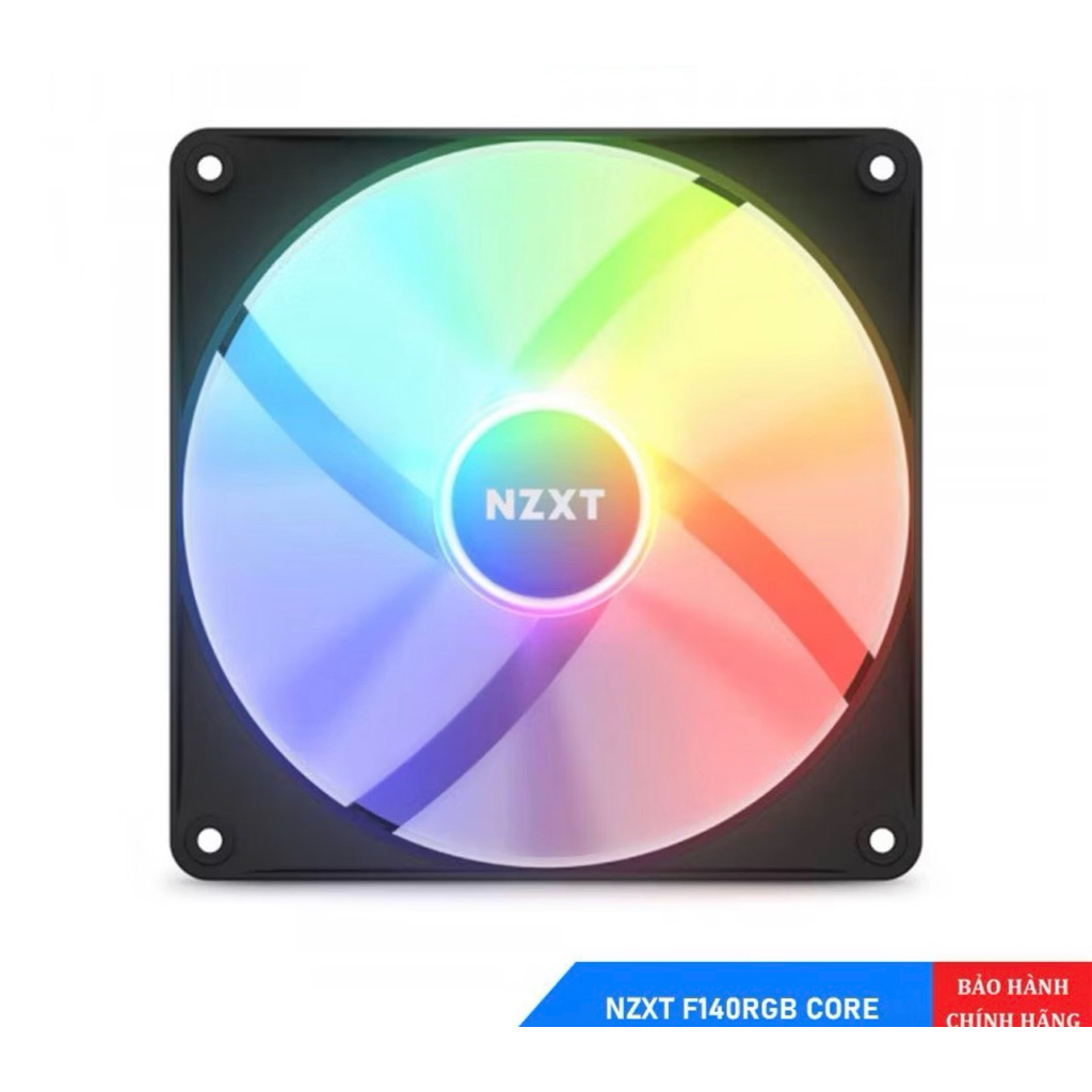 Quạt Case NZXT F140 RGB Core Black RF-C14SF-B1 - Fan 140mm