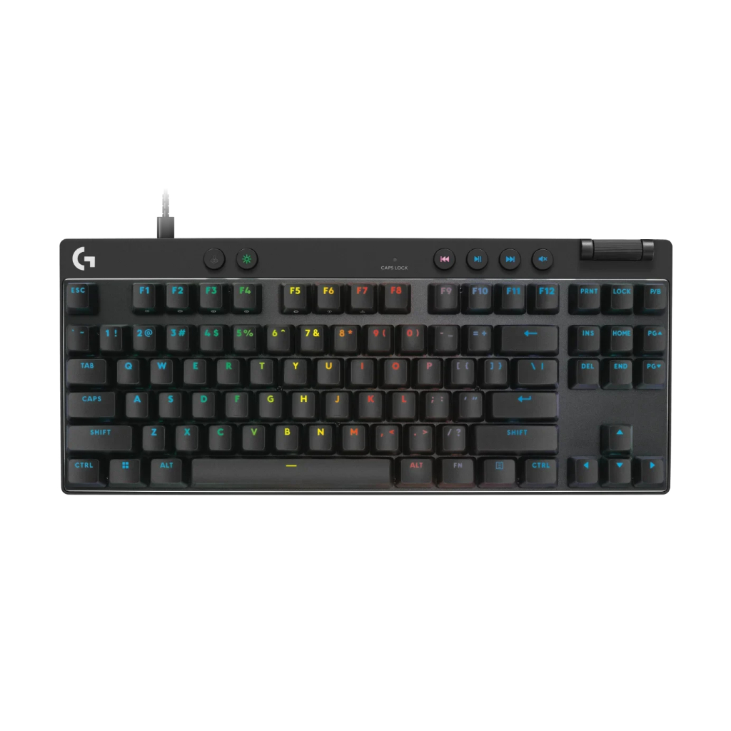(Gaerzone) Bàn Phím Gaming có dây từ tính Logitech PRO X TKL RAPID Analog switch từ tính, Rapid Trig